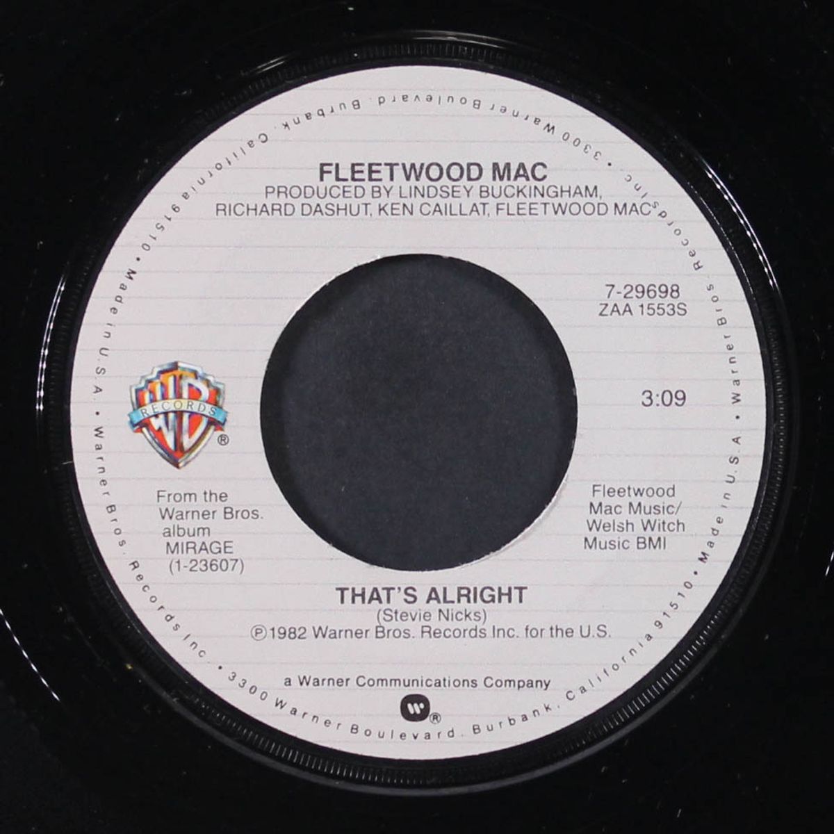oh diane / that's alright by FLEETWOOD MAC