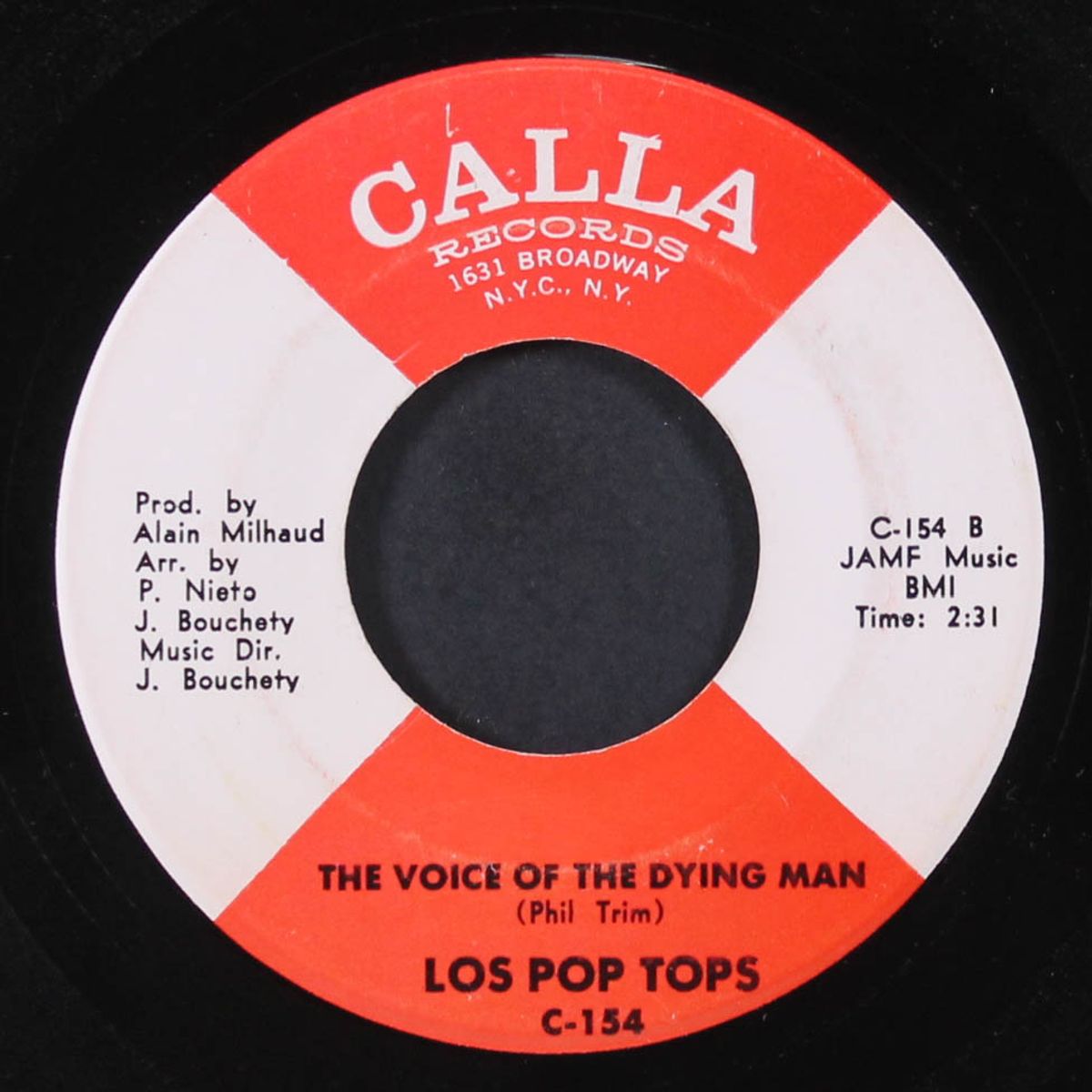 oh lord, why lord / the voice of the dying man by LOS POP TOPS