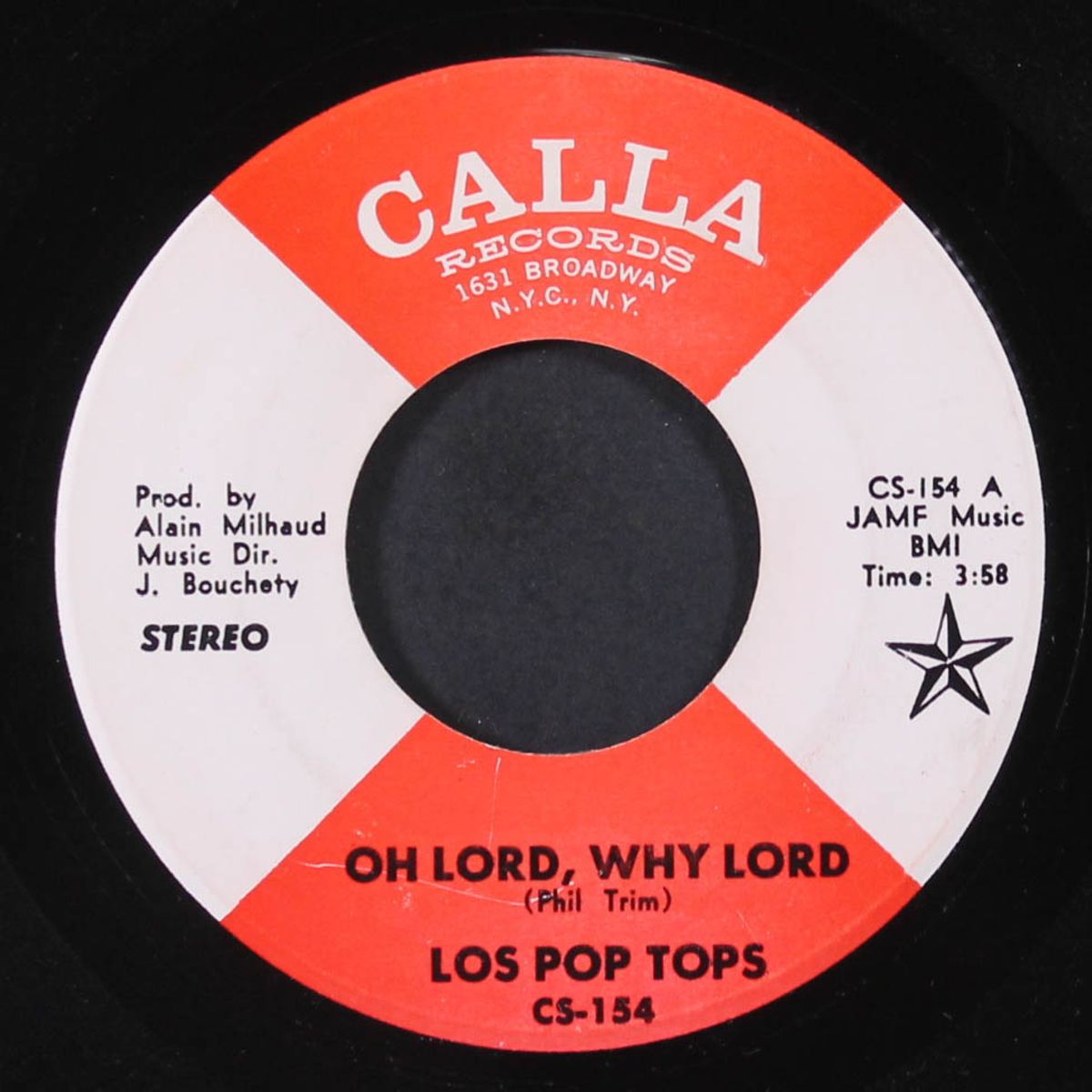 oh lord, why lord / the voice of the dying man by LOS POP TOPS