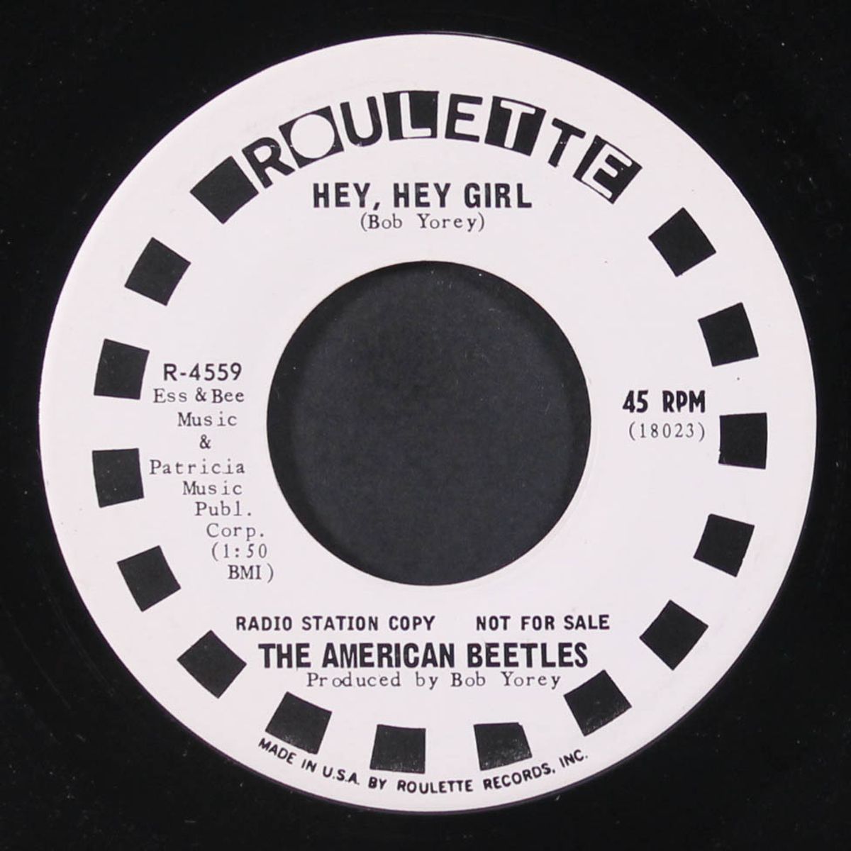 school days / hey hey girl by AMERICAN BEETLES
