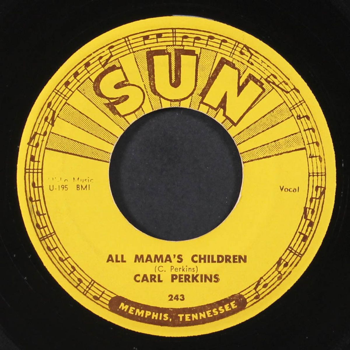 boppin' the blues / all mama's children by CARL PERKINS