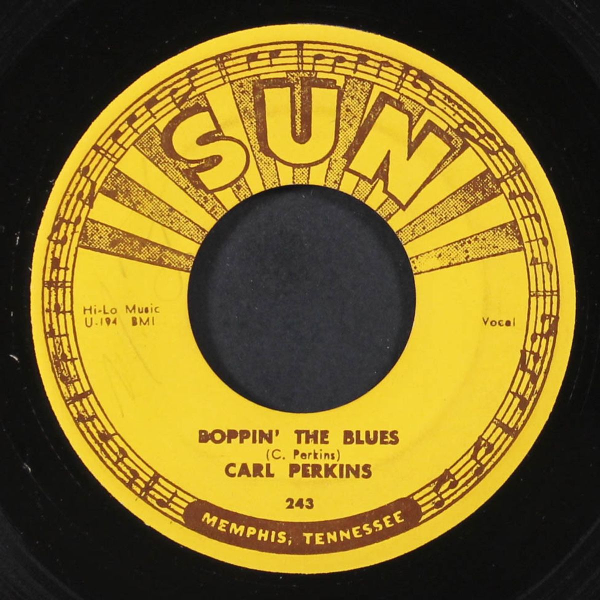 boppin' the blues / all mama's children by CARL PERKINS