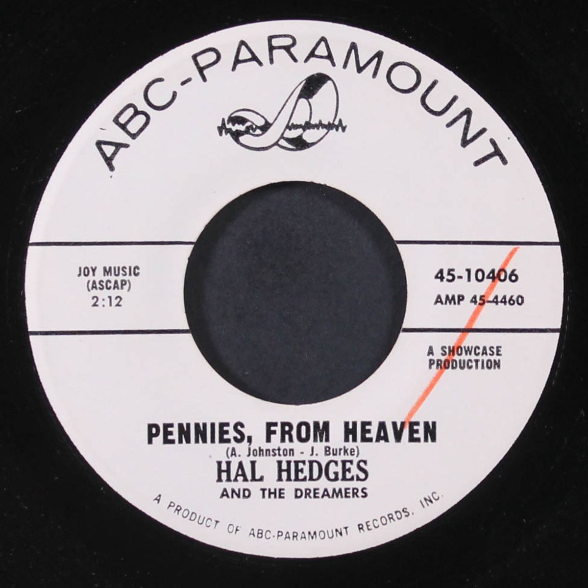 on my knees / pennies from heaven by HAL HEDGES & DREAMERS