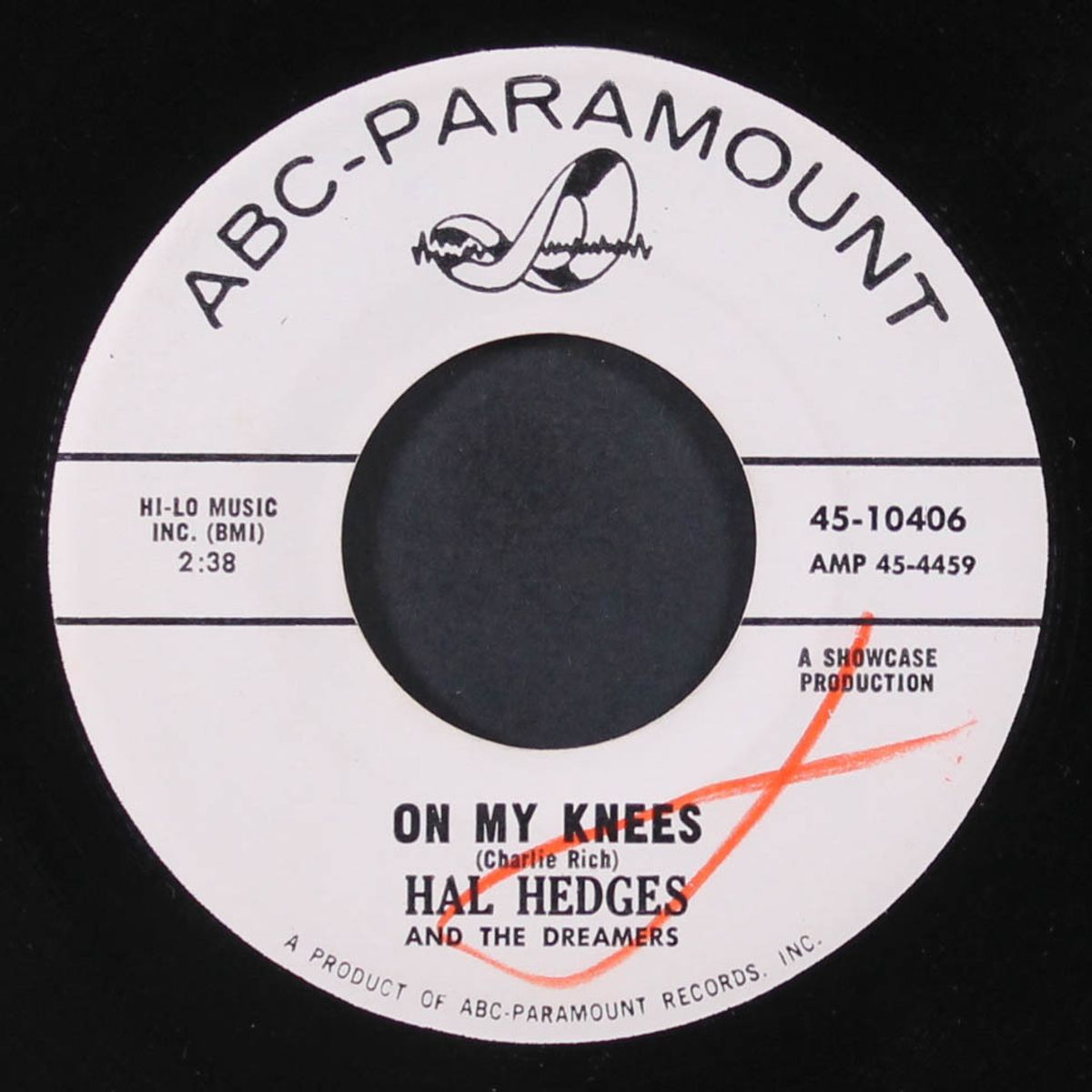 on my knees / pennies from heaven by HAL HEDGES & DREAMERS
