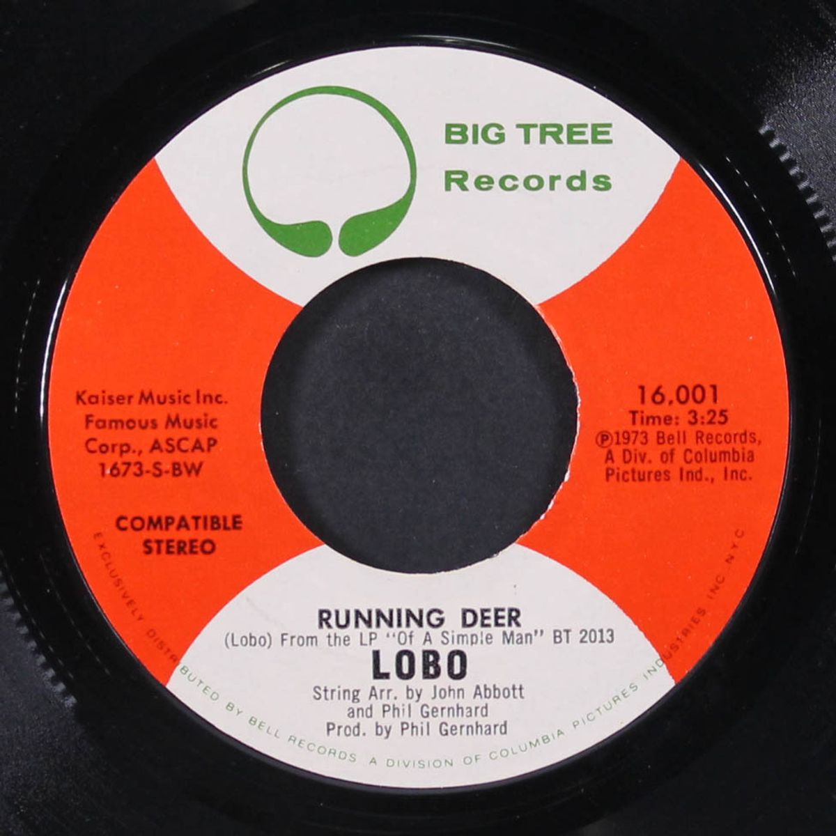 it sure took a long, long time / running deer by LOBO