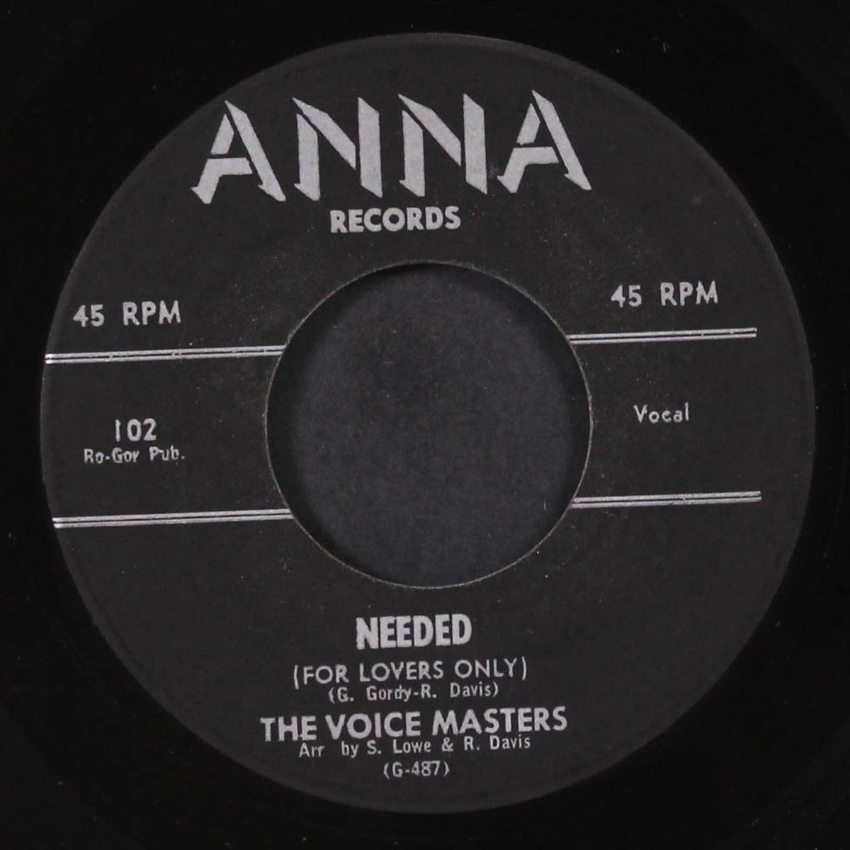 needed / needed (for lovers only) by VOICE MASTERS