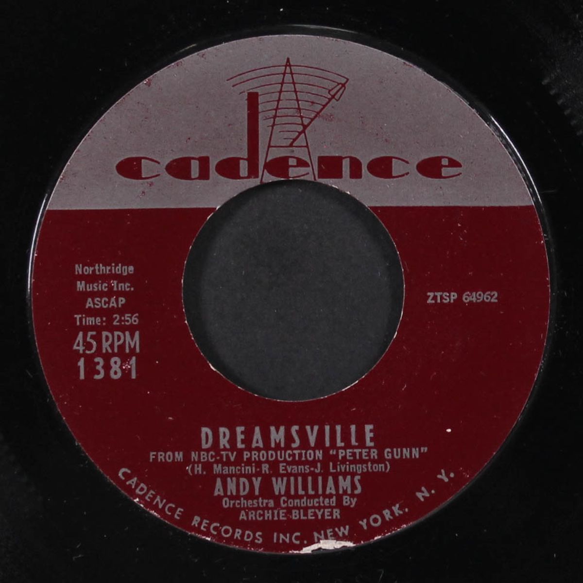 dreamsville / do you mind? by ANDY WILLIAMS