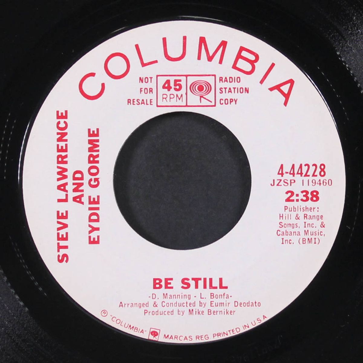 summer, summer wind / be still by STEVE LAWRENCE & EYDIE GORME