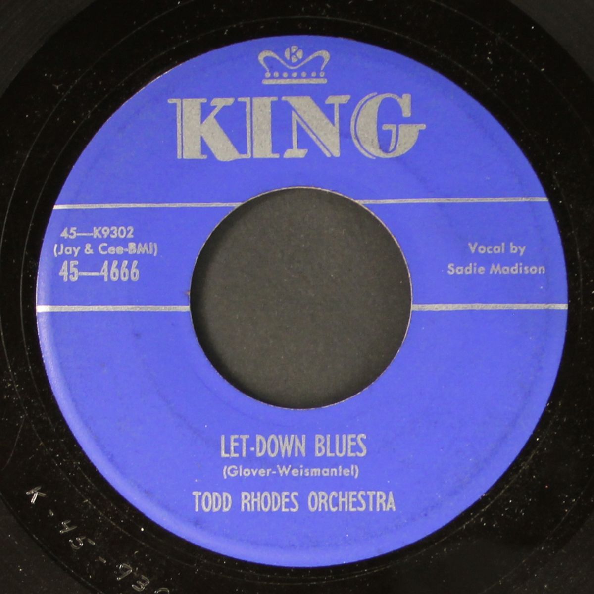 let-down blues by TODD RHODES