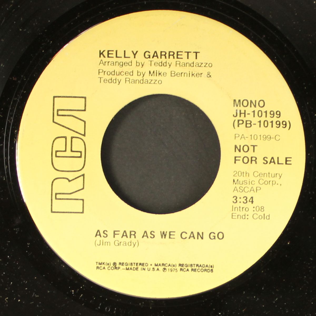 as far as we can go / mono by KELLY GARRETT