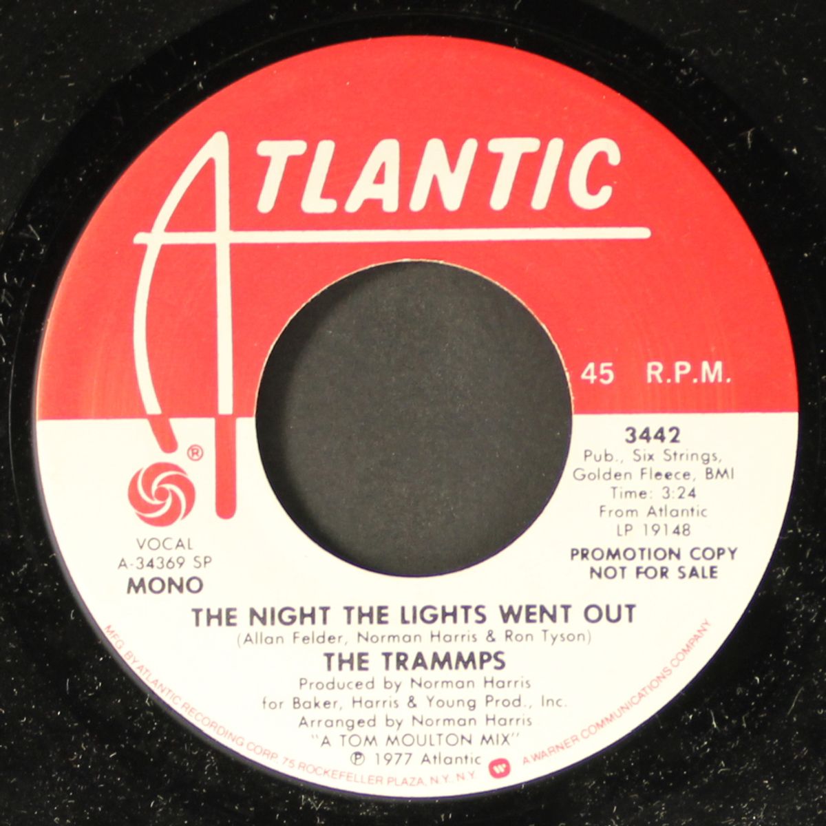 the night the lights went out / mono by TRAMMPS