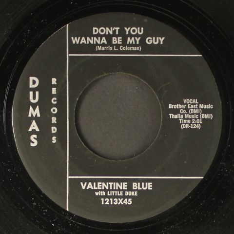 VALENTINE BLUE WITH LITTLE DUKE