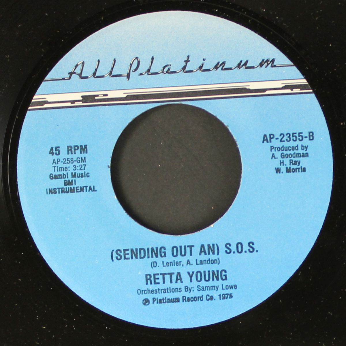 (sending out an) s.o.s. by RETTA YOUNG