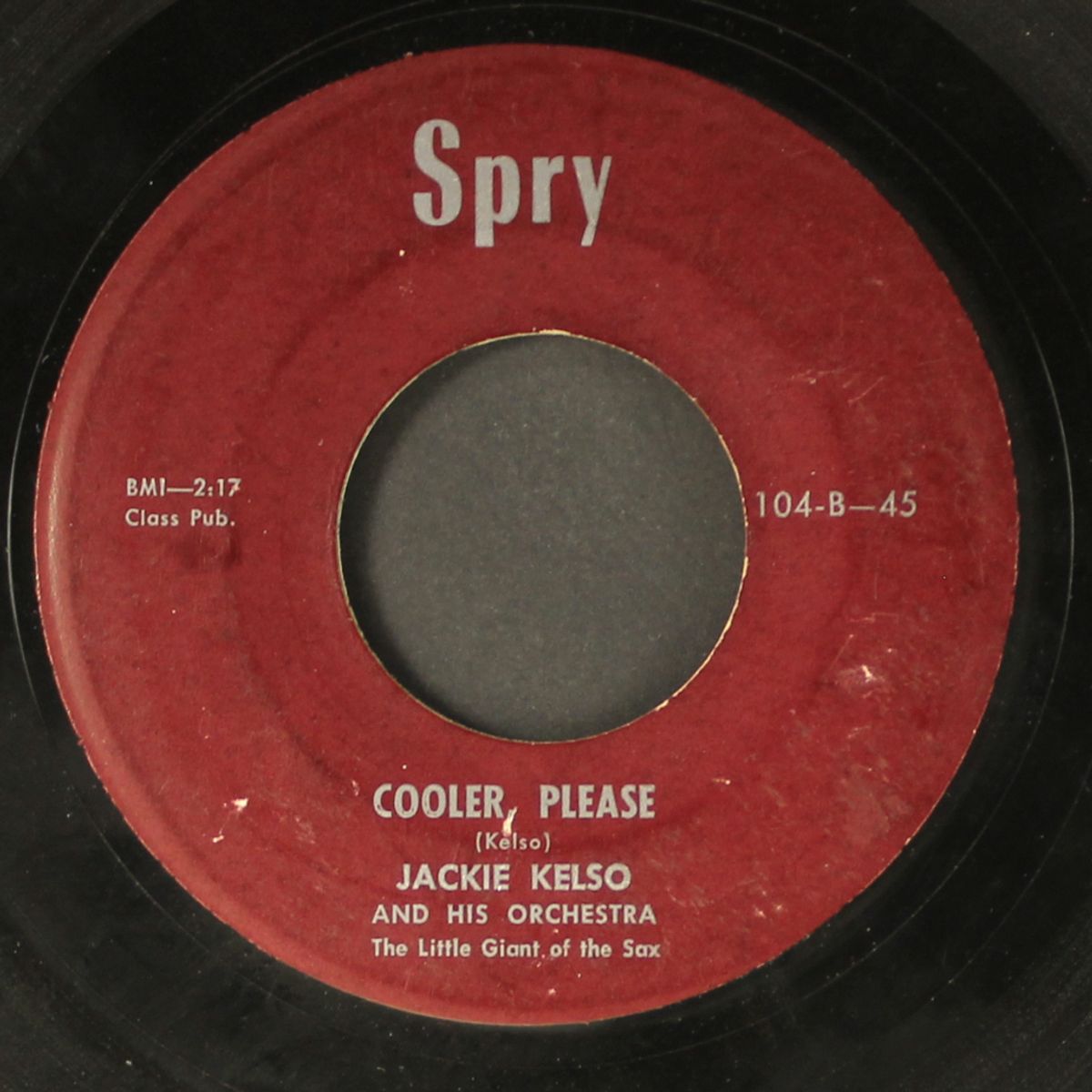 jumpin' gee / cooler please by JACKIE KELSO