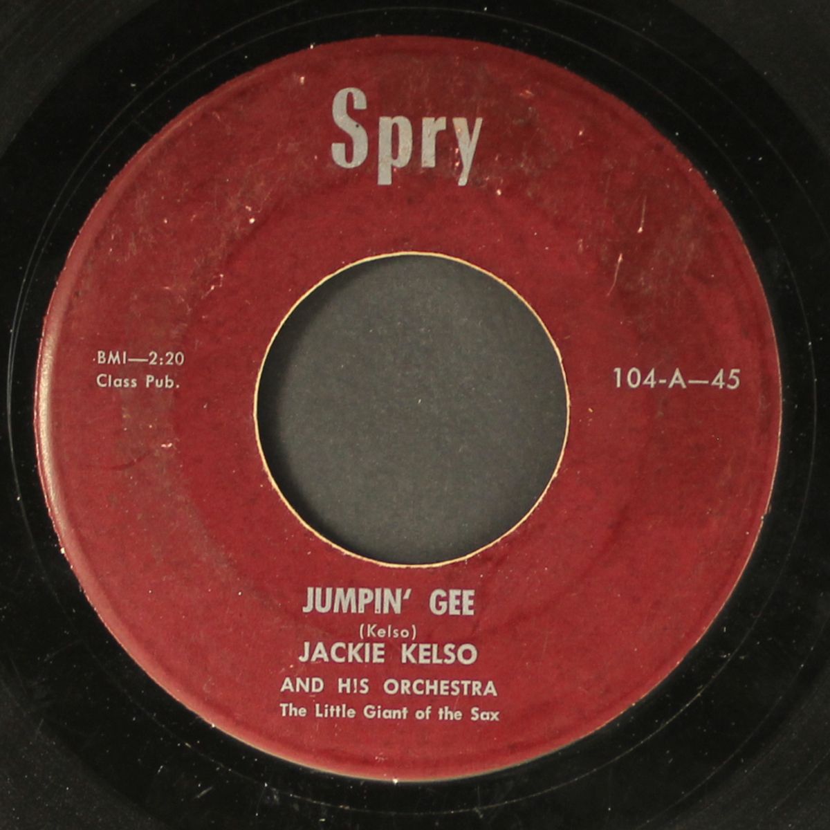 jumpin' gee / cooler please by JACKIE KELSO