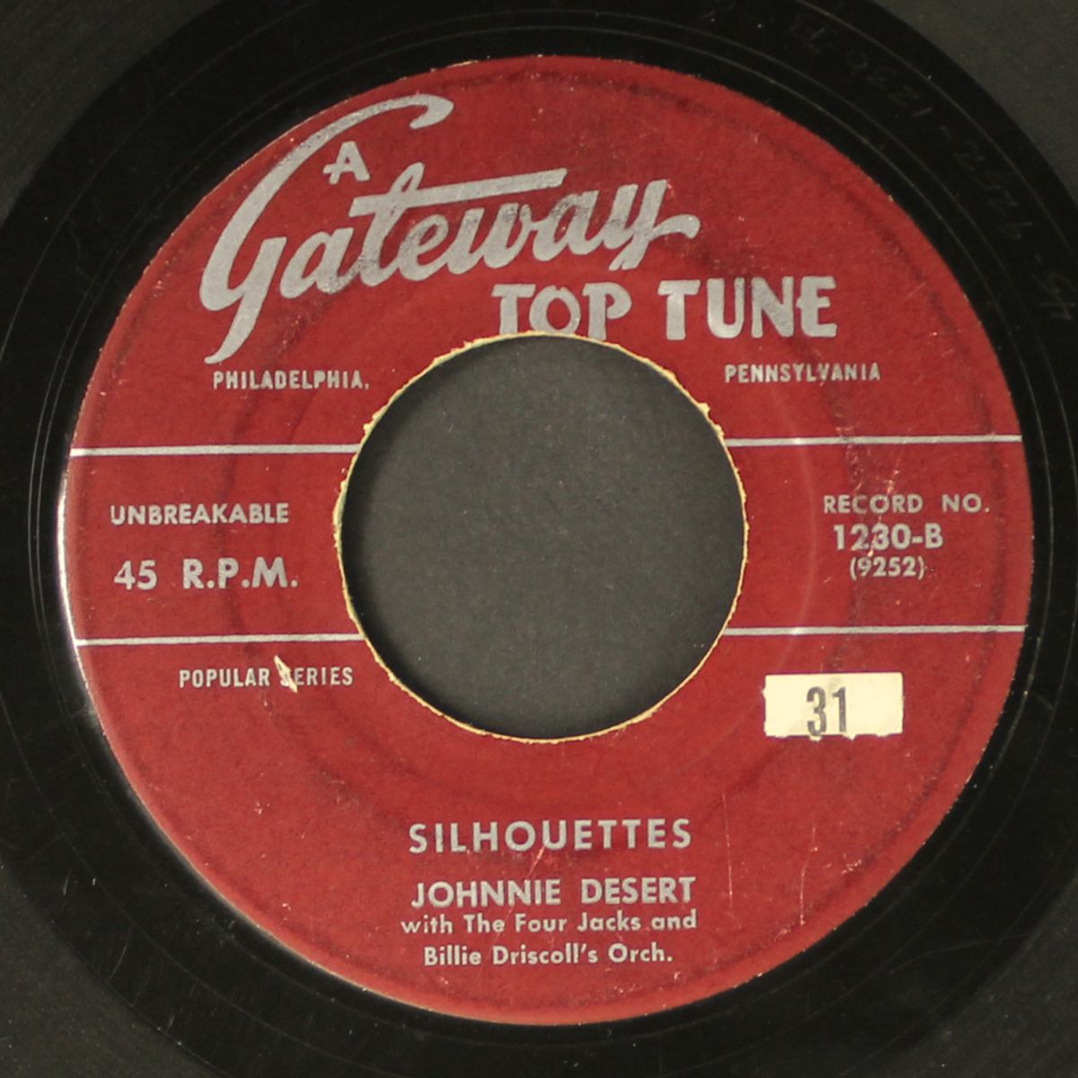 keep a'knockin' / silhouettes by RUFUS BROWN/JOHNNY DESERT