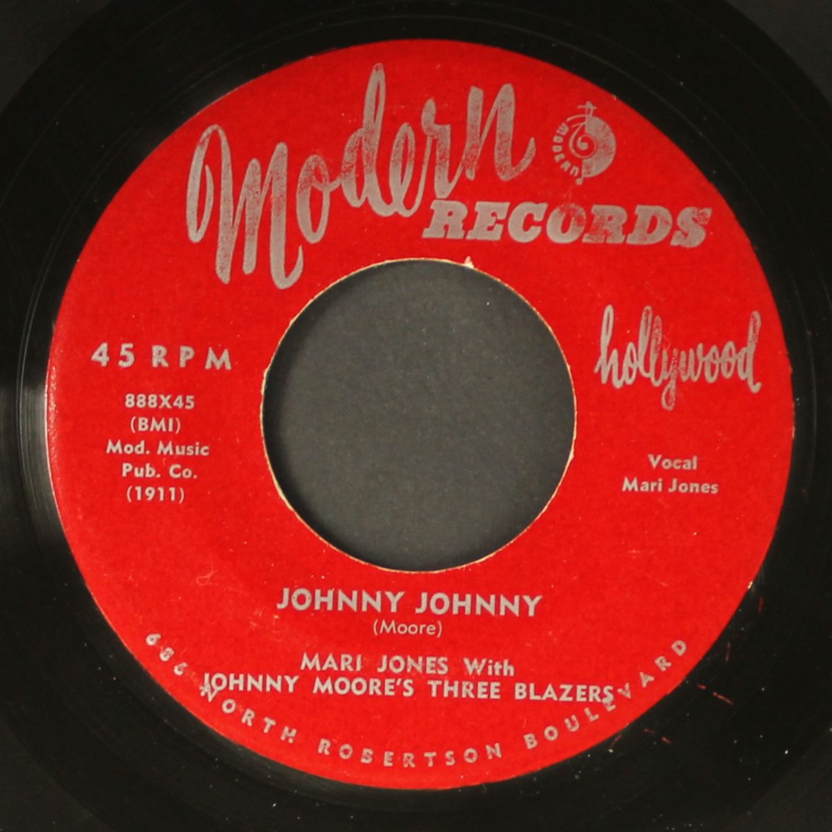 johnny johnny / lonesome train by MARI JONES