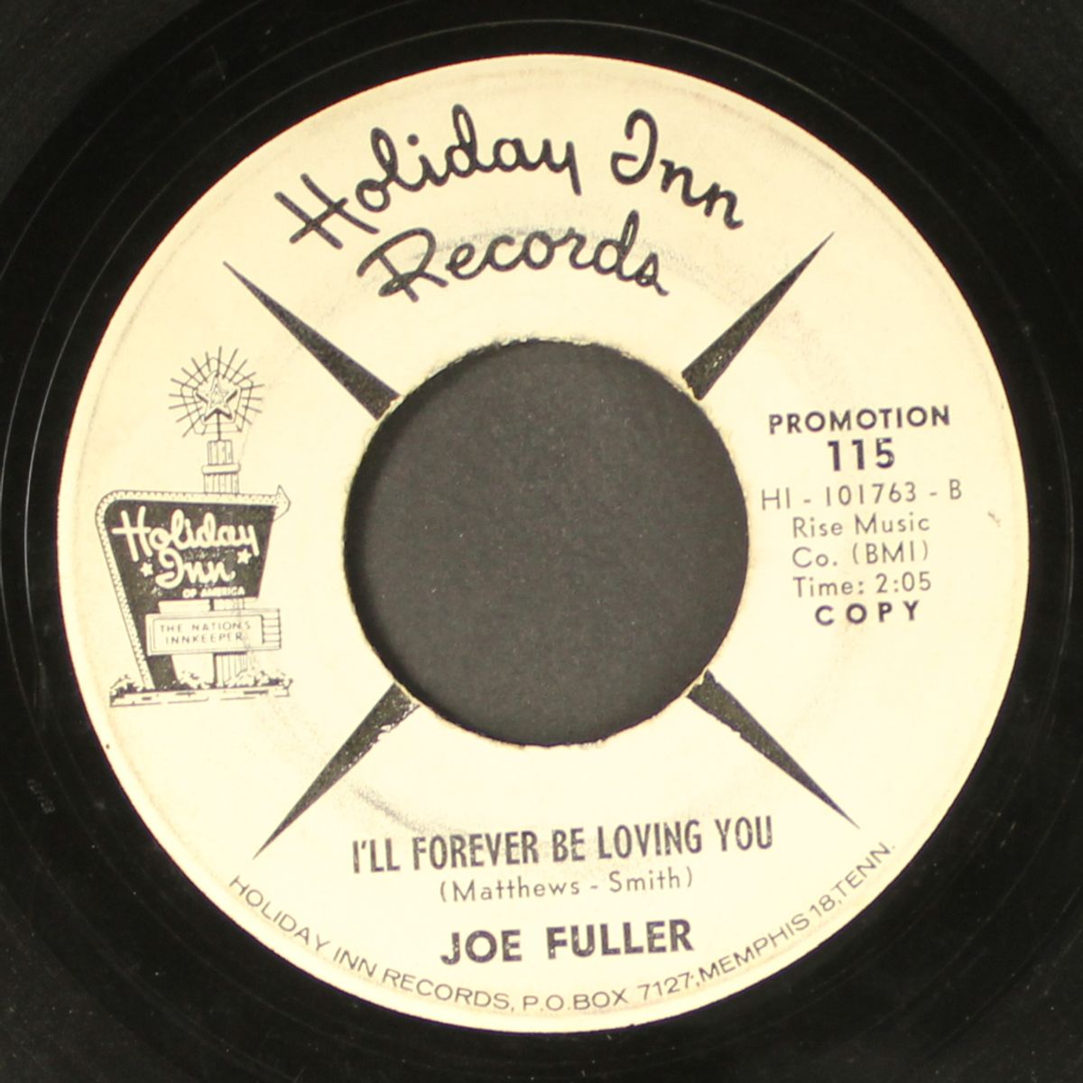 big black train / i'll forever be loving you by JOE FULLER