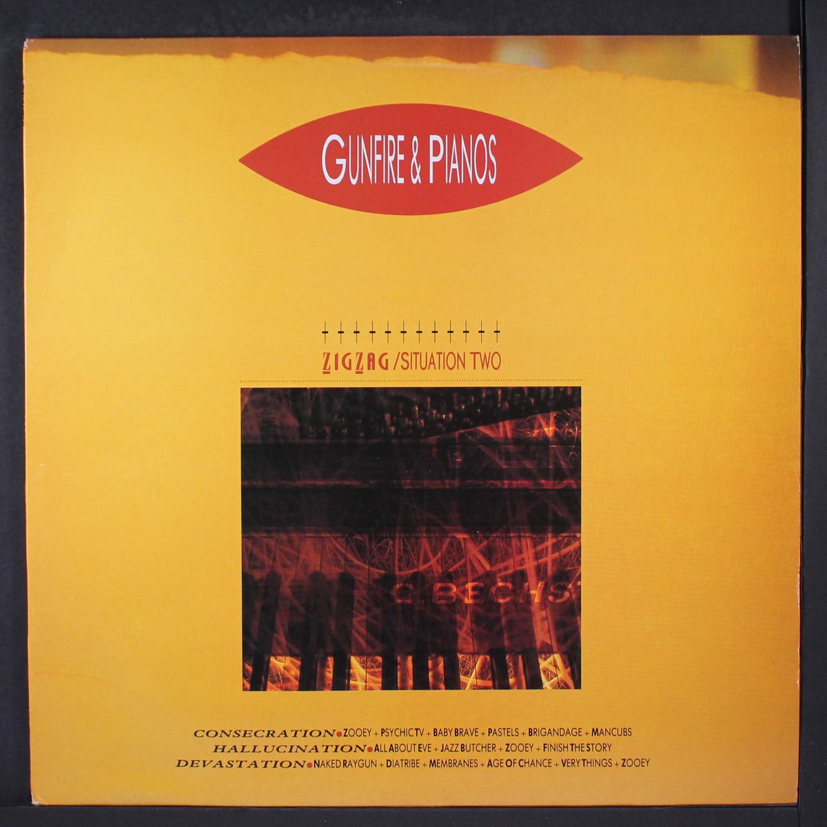 gunfire & pianos by VARIOUS