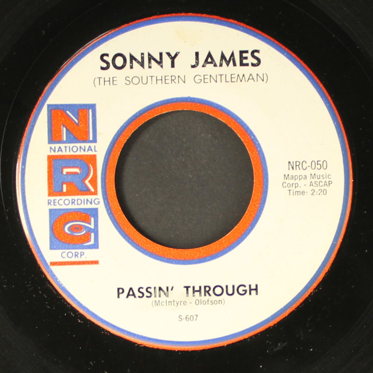 jenny lou / passin' through by SONNY JAMES