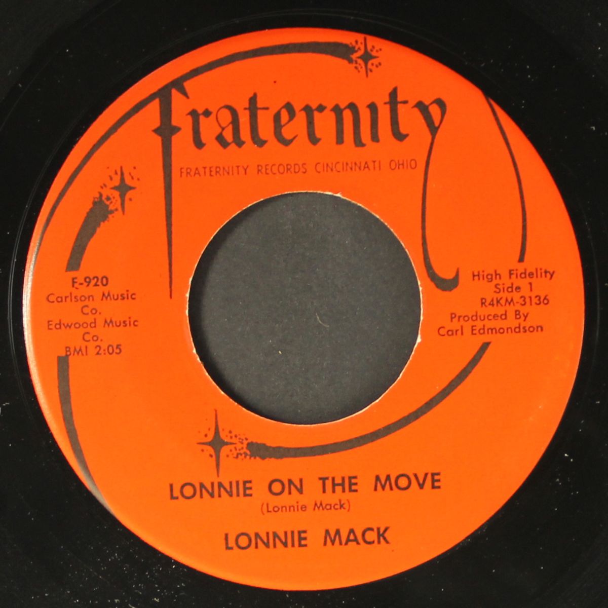 lonnie on the move / say something nice to me by LONNIE MACK