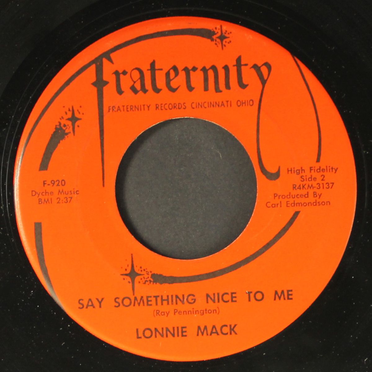 lonnie on the move / say something nice to me by LONNIE MACK