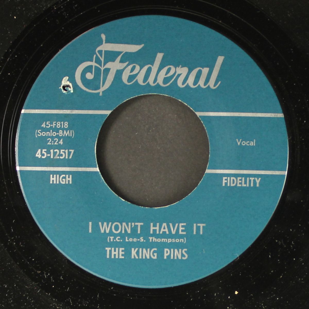 two hearts / i won't have it by KING PINS