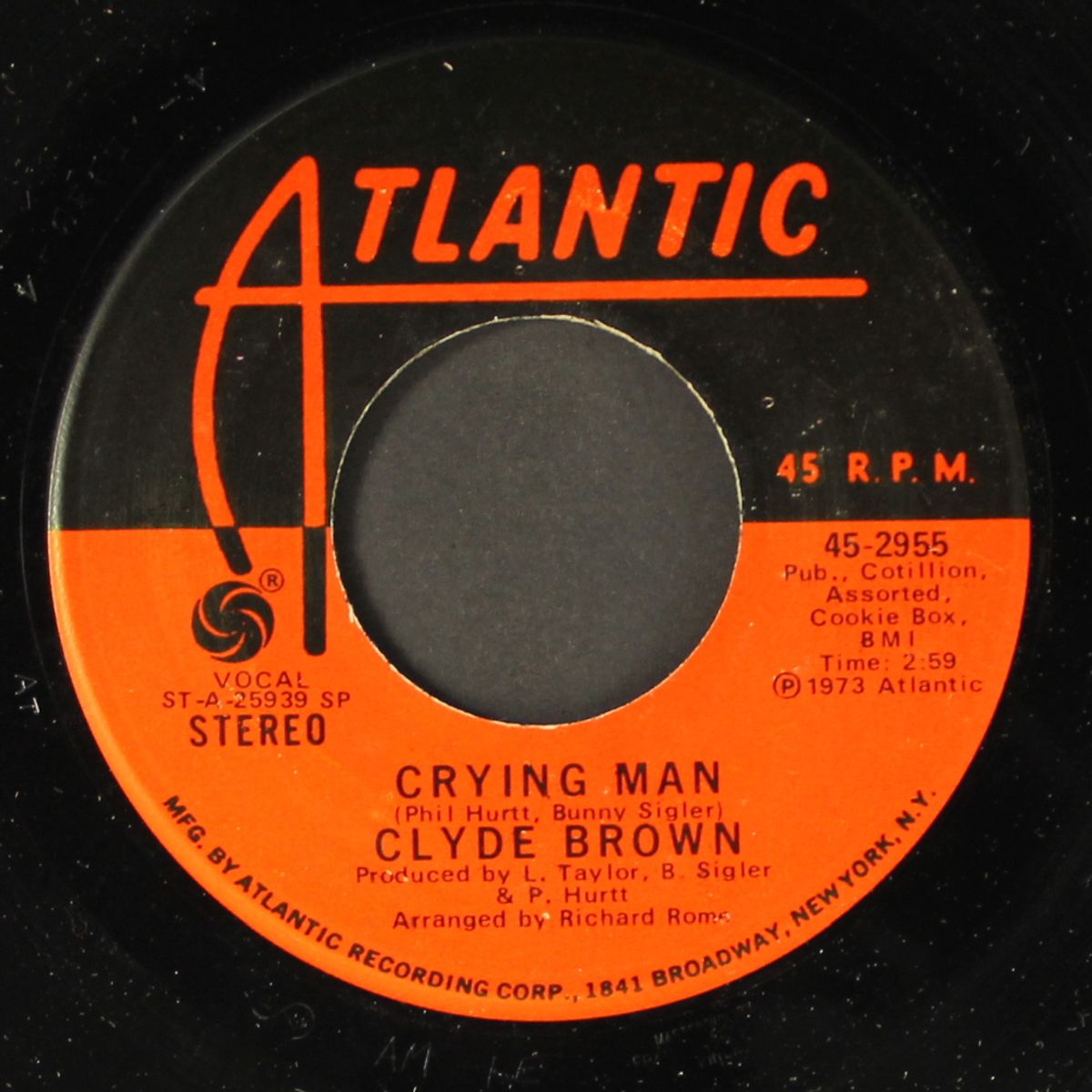 crying man by CLYDE BROWN