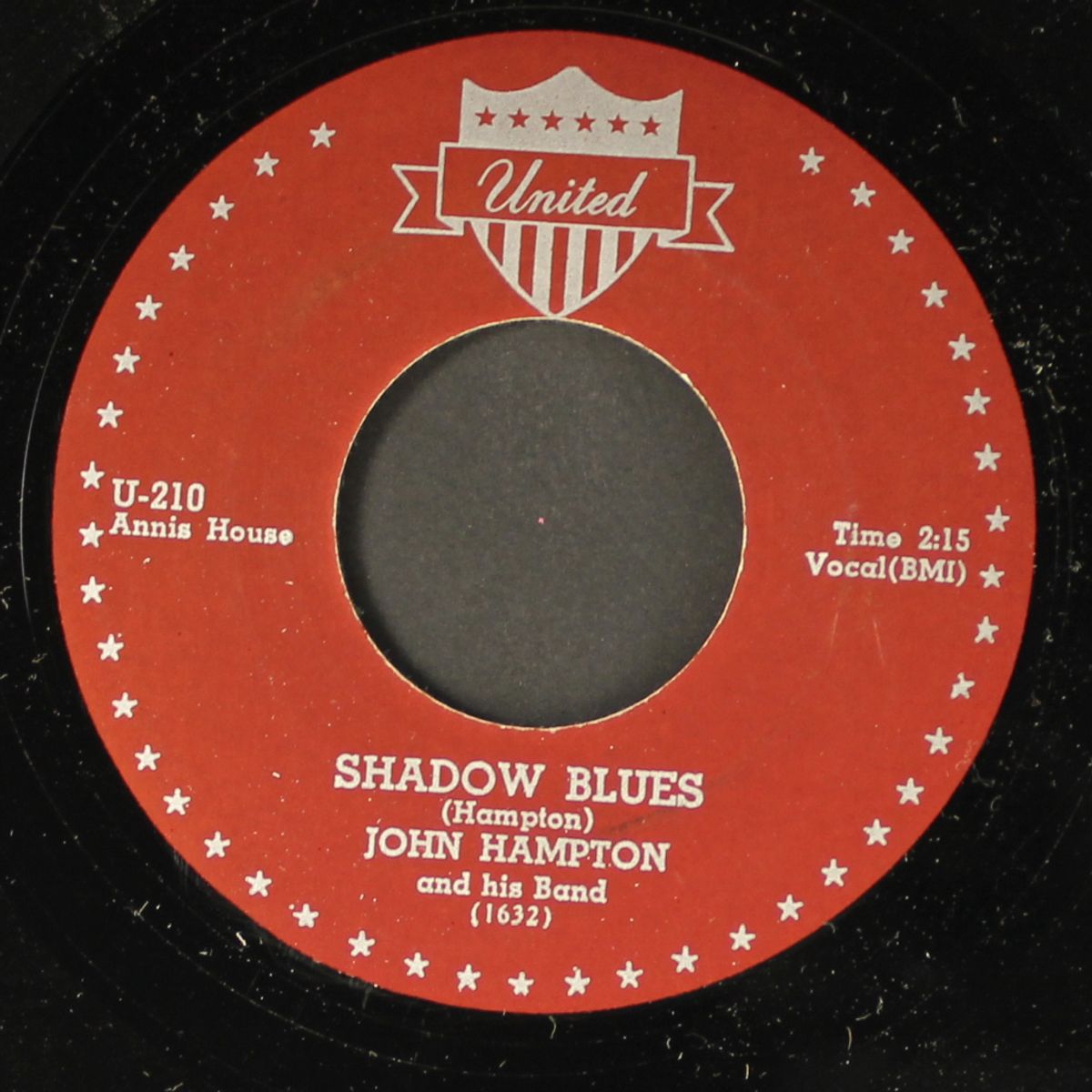 honey hush / shadow blues by JOHN HAMPTON