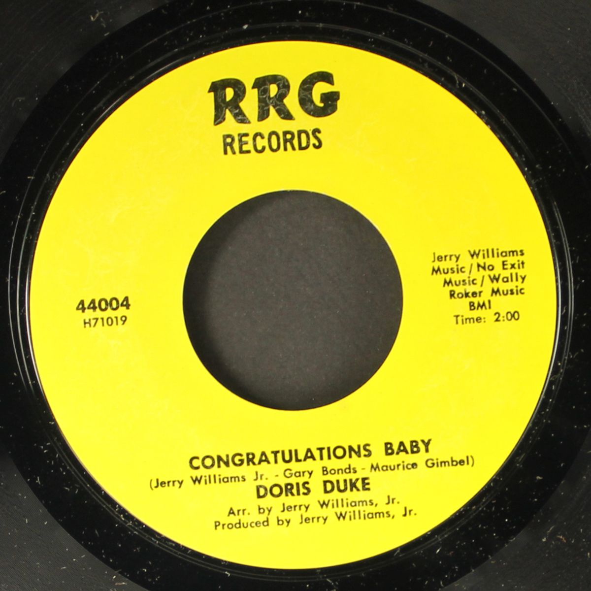 congratulations baby / divorce decree by DORIS DUKE
