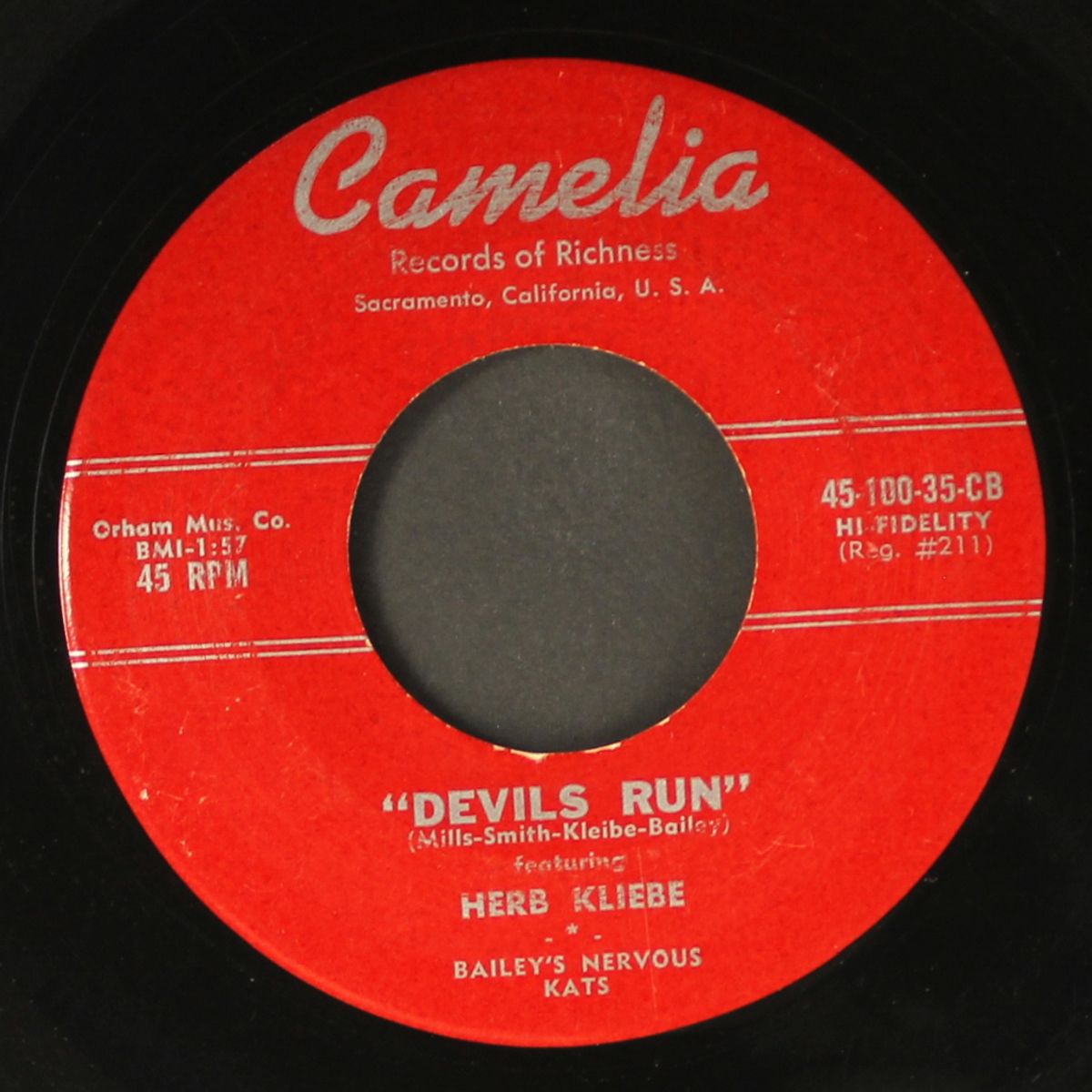 traveling sam / devils run by ROBERT SMITH & BAILEY'S NERVOUS KATS