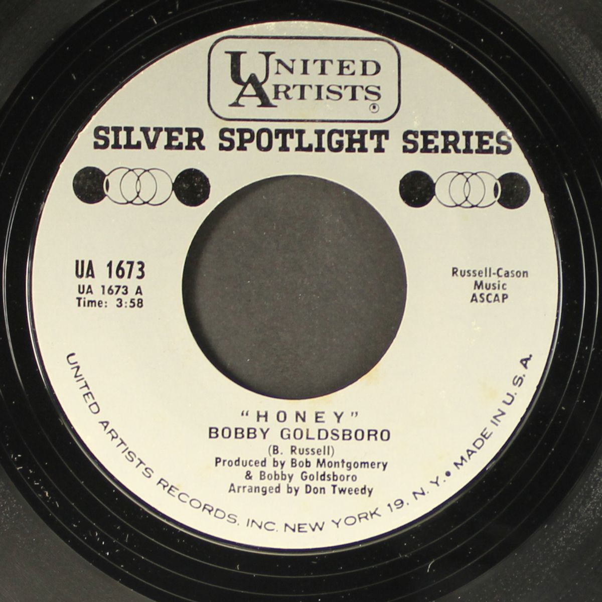 honey / danny by BOBBY GOLDSBORO