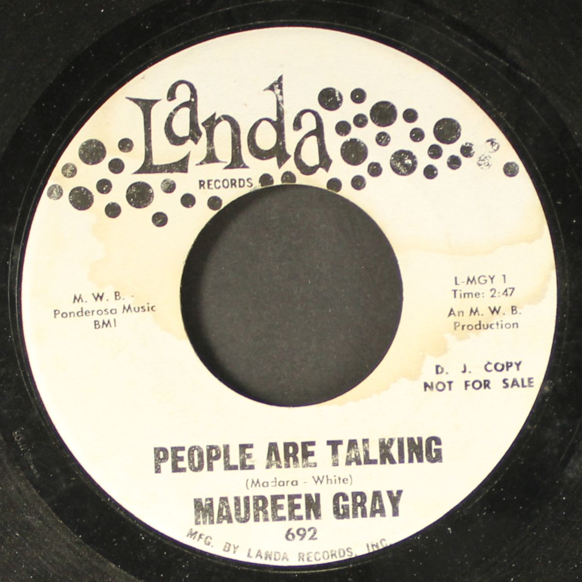 people are talking / oh my by MAUREEN GRAY