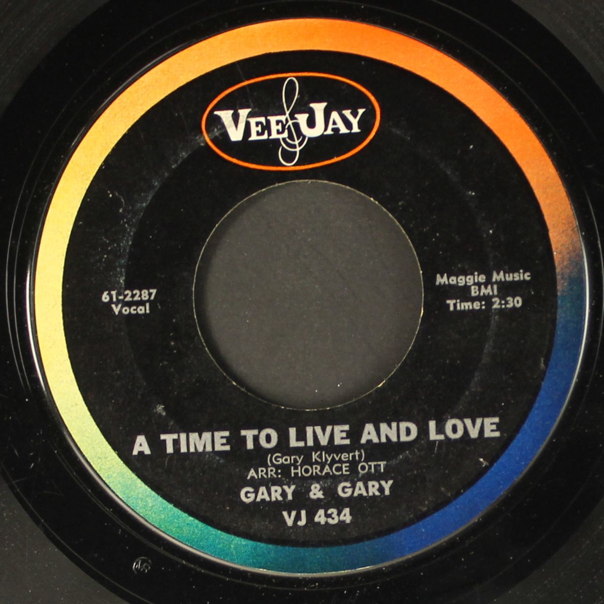 bustin' loose / a time to live and love by GARY & GARY