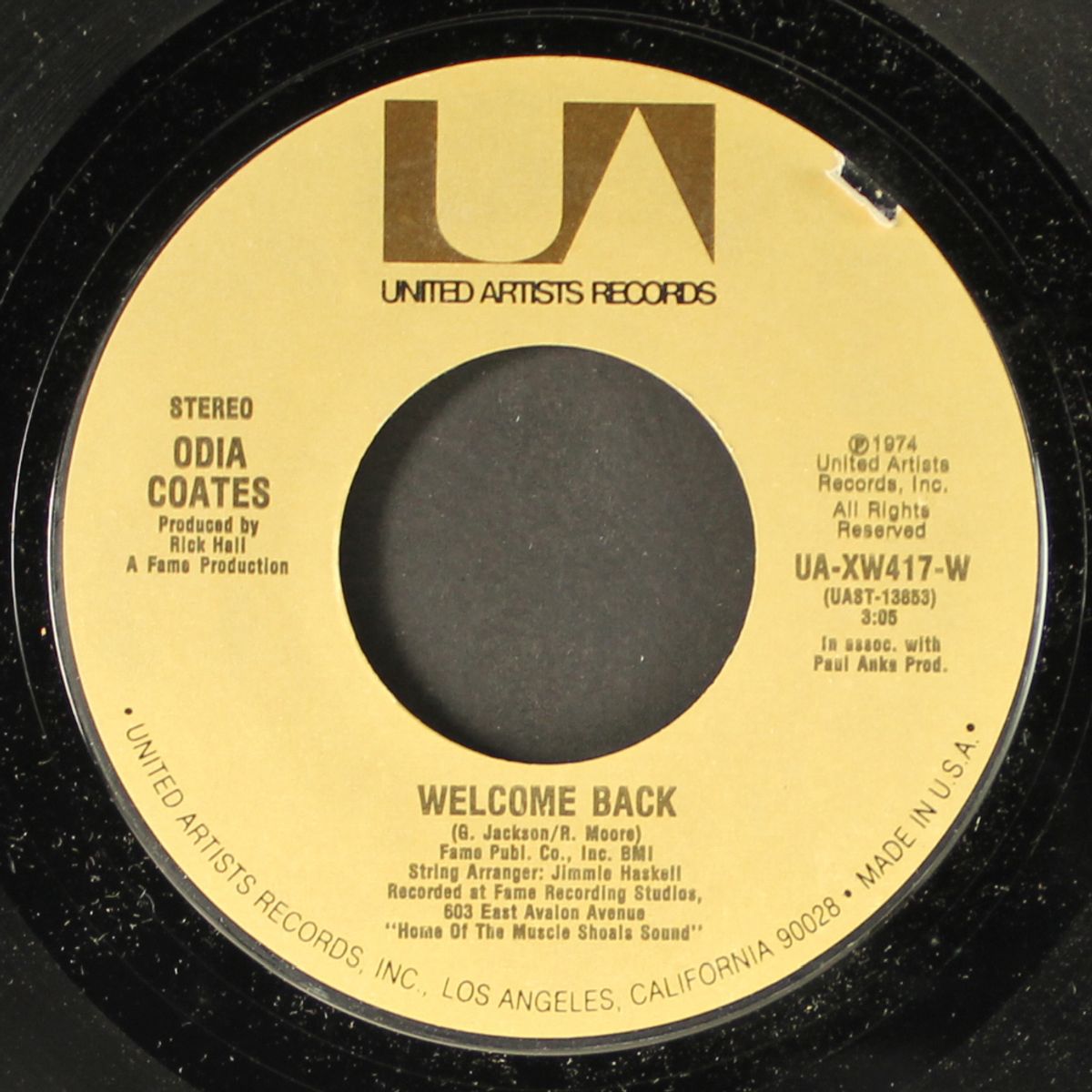 leave me in the morning / welcome back by ODIA COATES