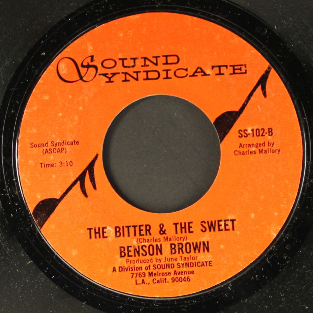 the goody godfatha' / the bitter & the sweet by BENSON BROWN