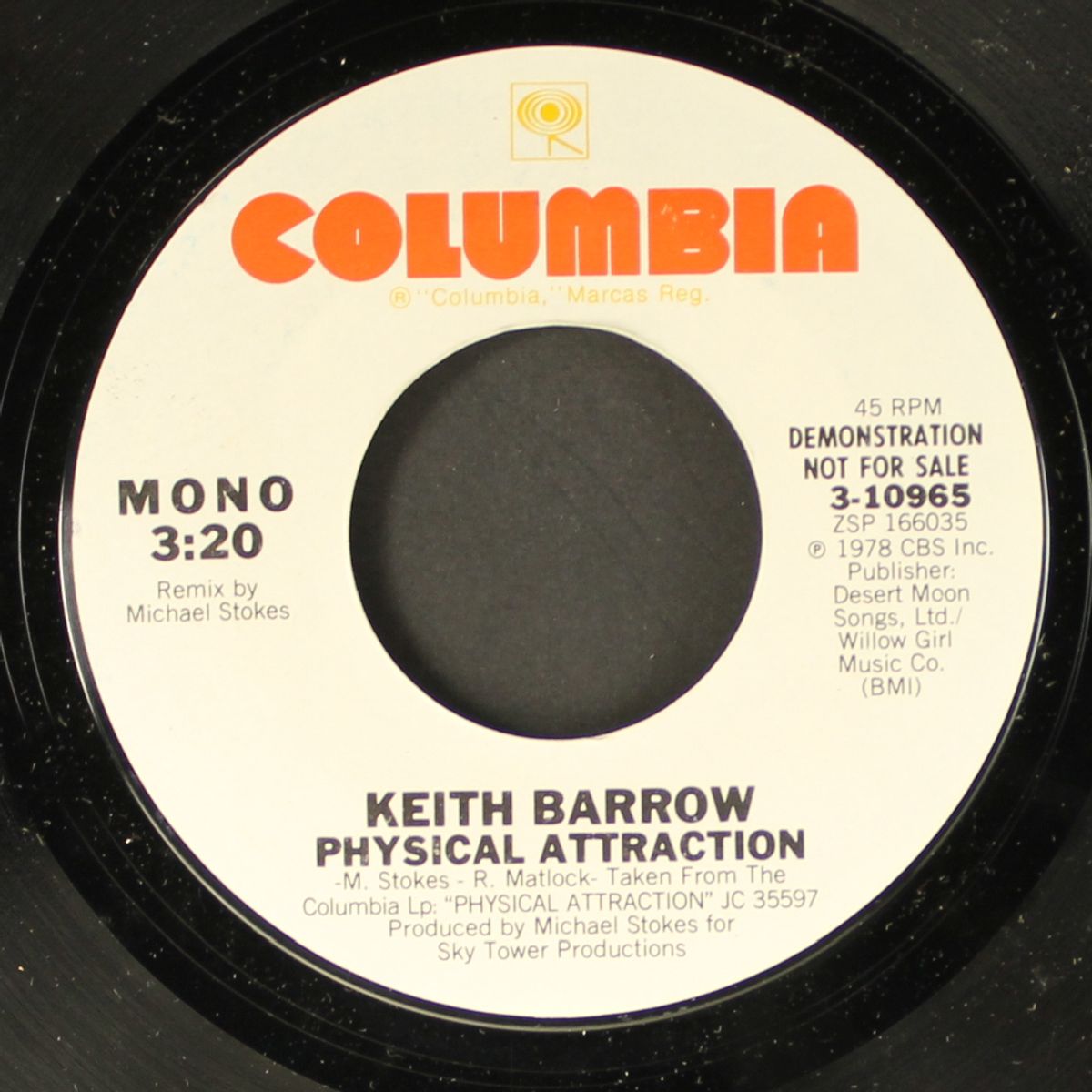 physical attraction / mono by KEITH BARROW