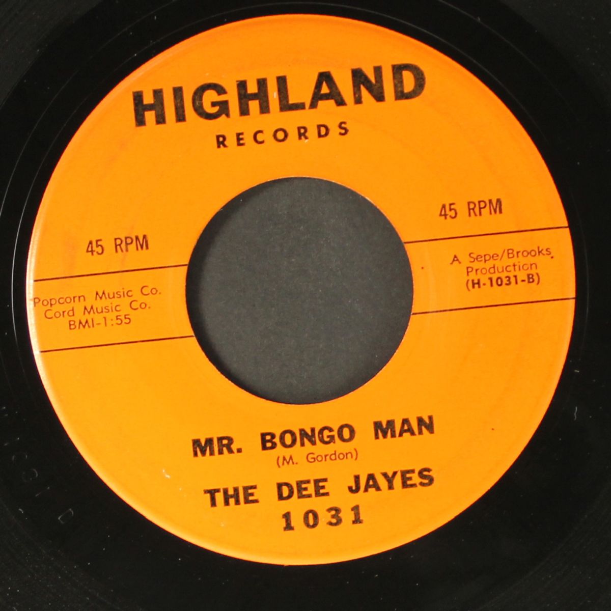 bongo beach party / mr. bongo man by DEE JAYES