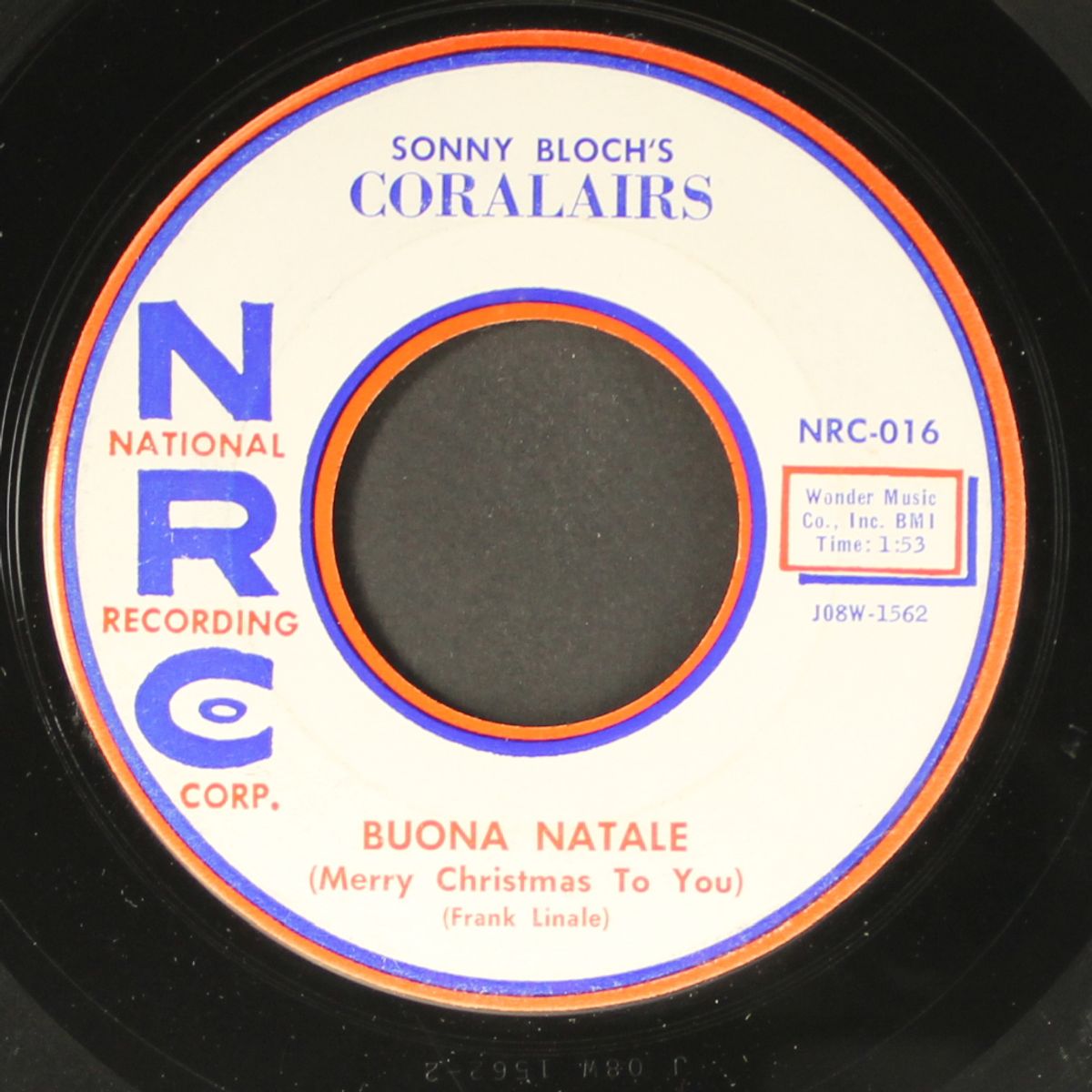 one, two, three by SONNY BLOCH'S CORALAIRS