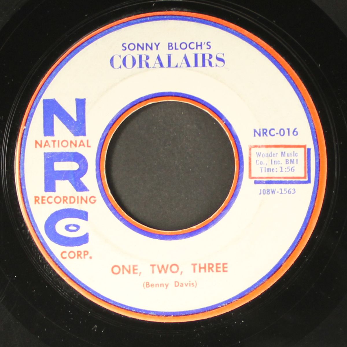 one, two, three by SONNY BLOCH'S CORALAIRS