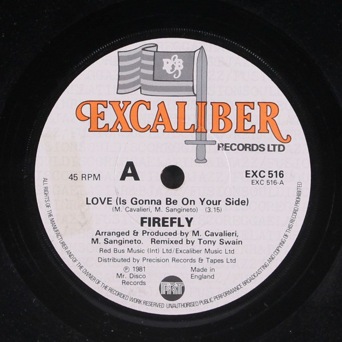 love (is gonna be on your side) / forget it by FIREFLY