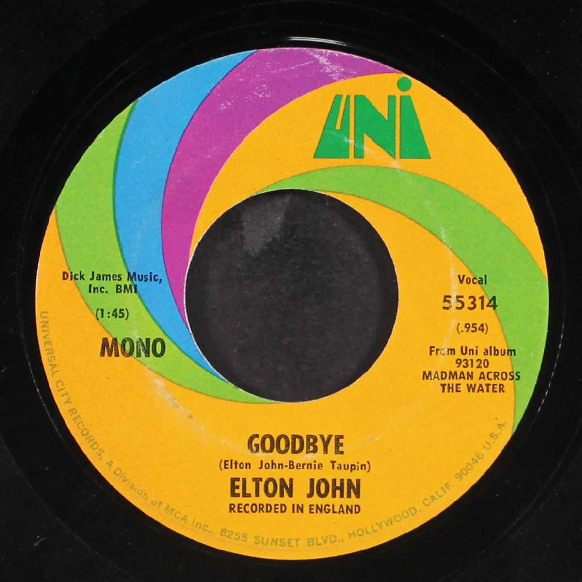 levon / goodbye by ELTON JOHN