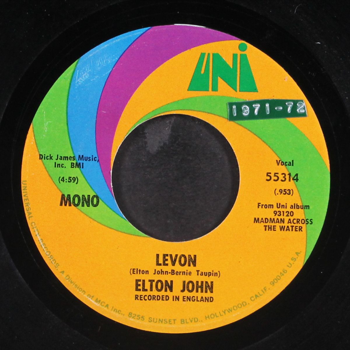 levon / goodbye by ELTON JOHN