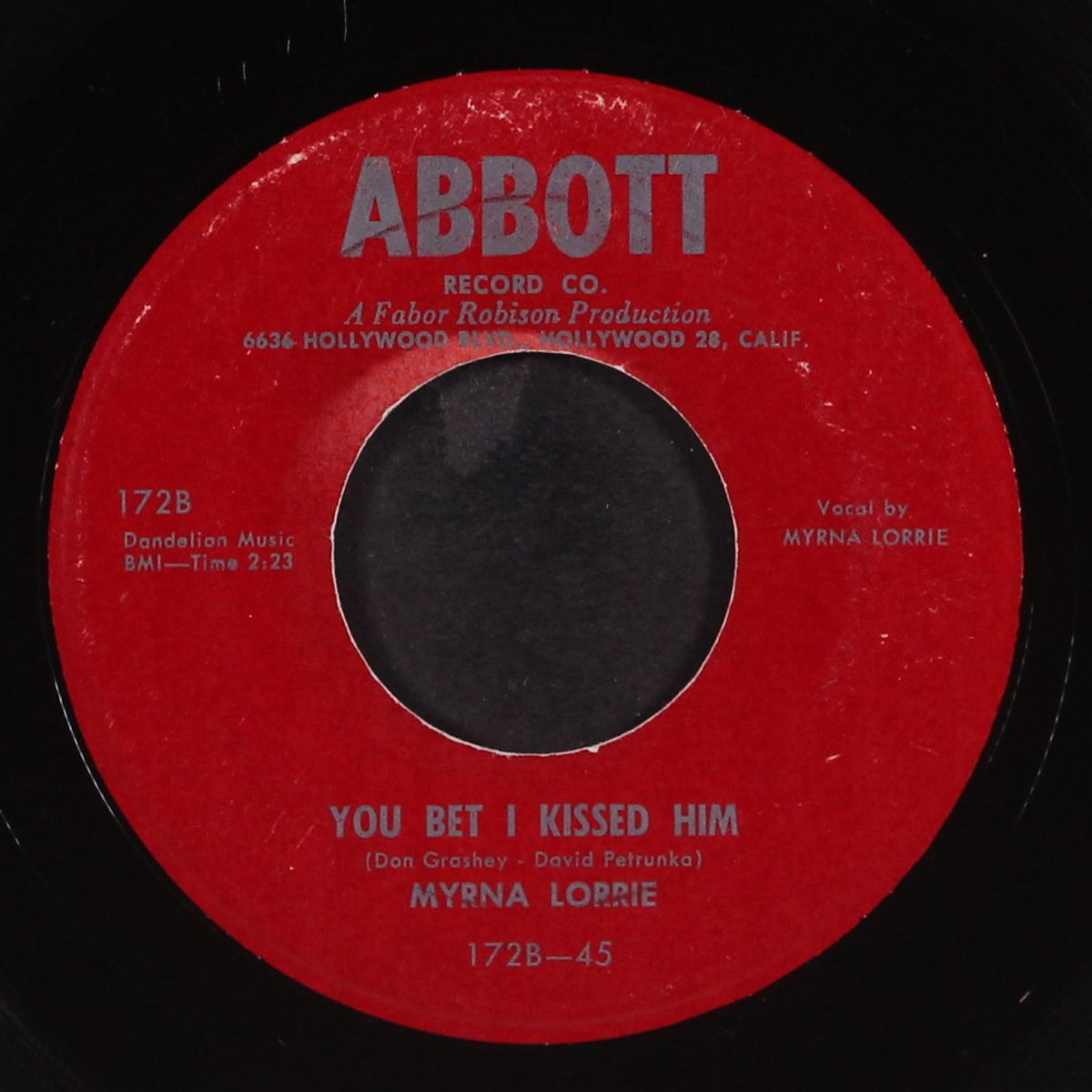 are you mine / you bet i kissed him by MYRNA LORRIE & BUDDY DEVAL