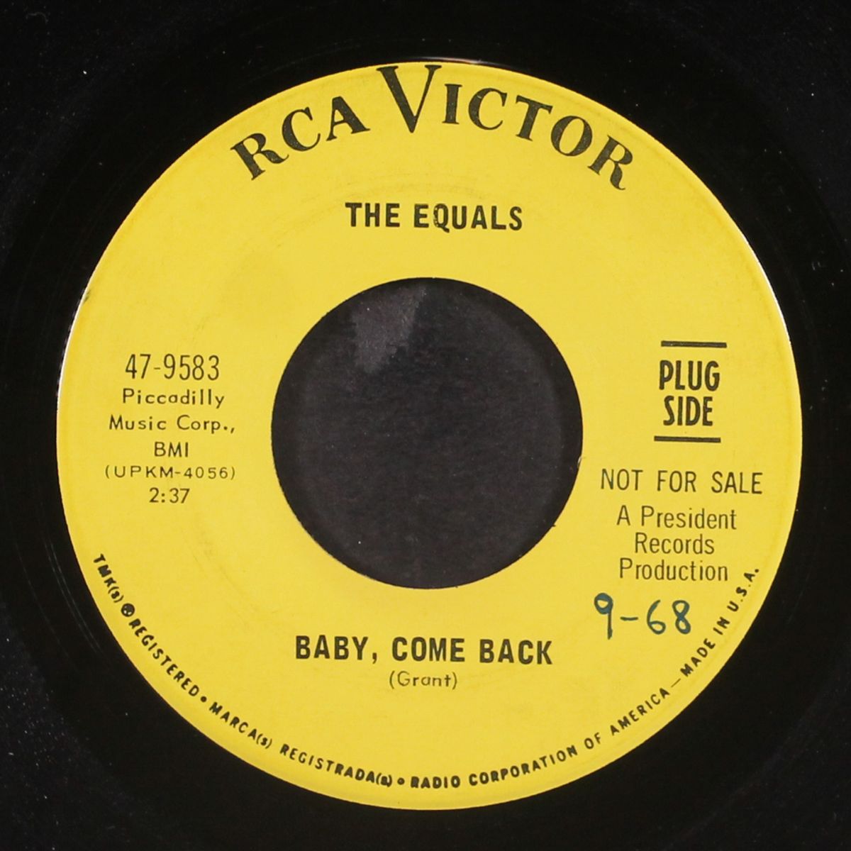 baby, come back / hold me closer by EQUALS