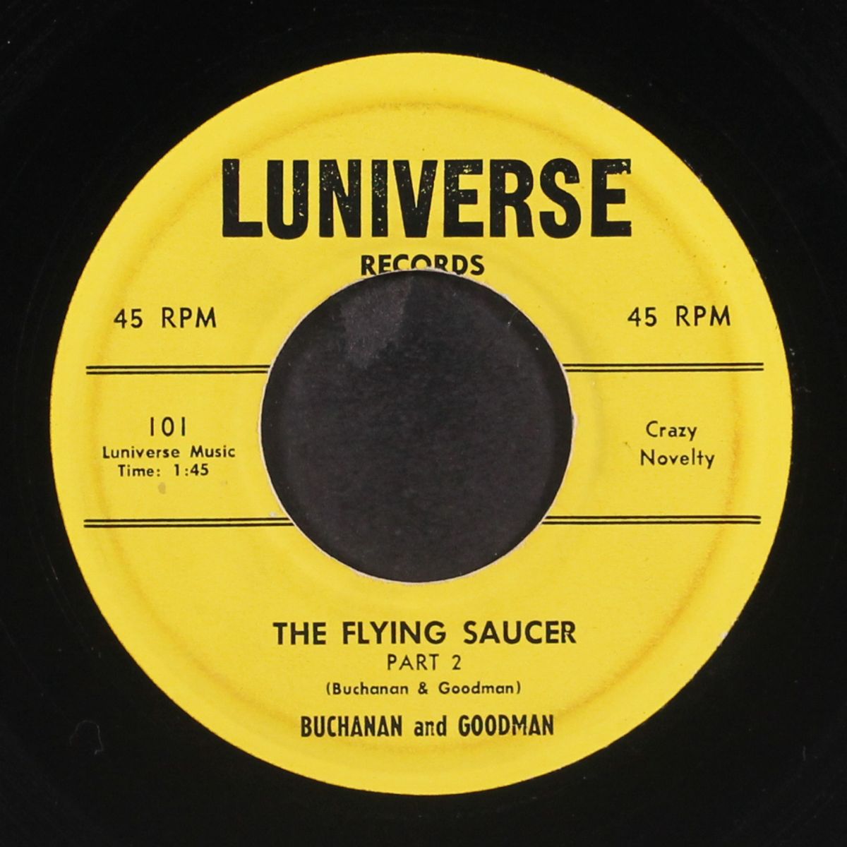 the flying saucer by BUCHANAN & GOODMAN