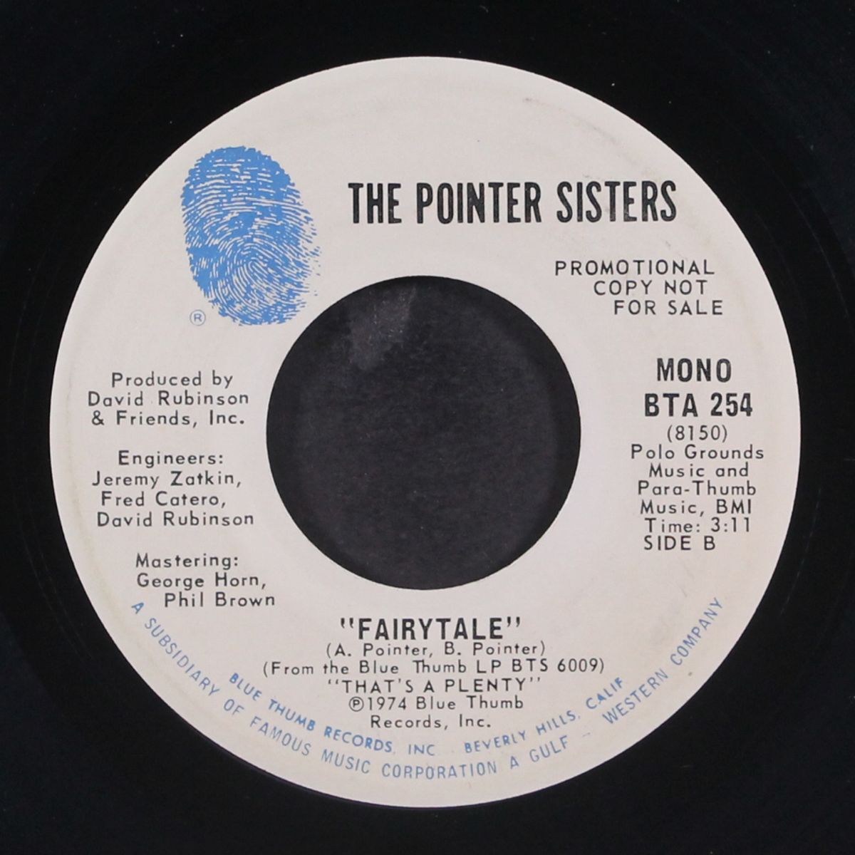 love in them there hills / fairy tale by POINTER SISTERS