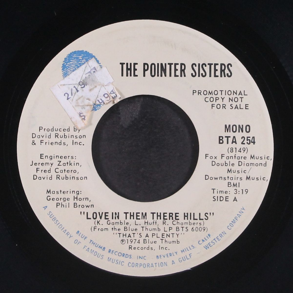 love in them there hills / fairy tale by POINTER SISTERS