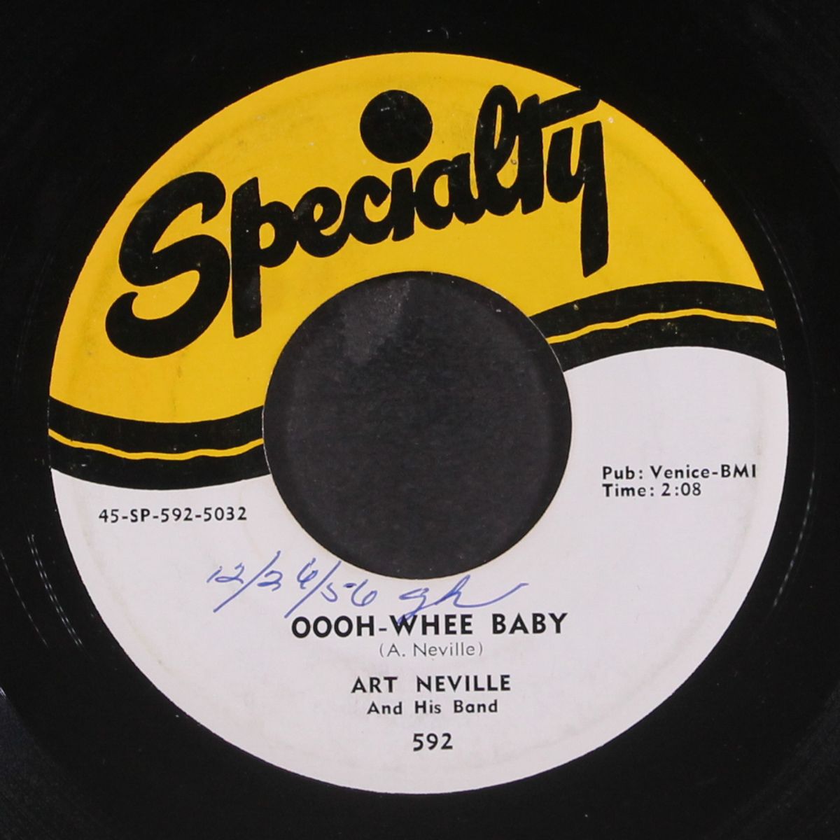 the whiffenpoof song / oooh-whee baby by ART NEVILLE