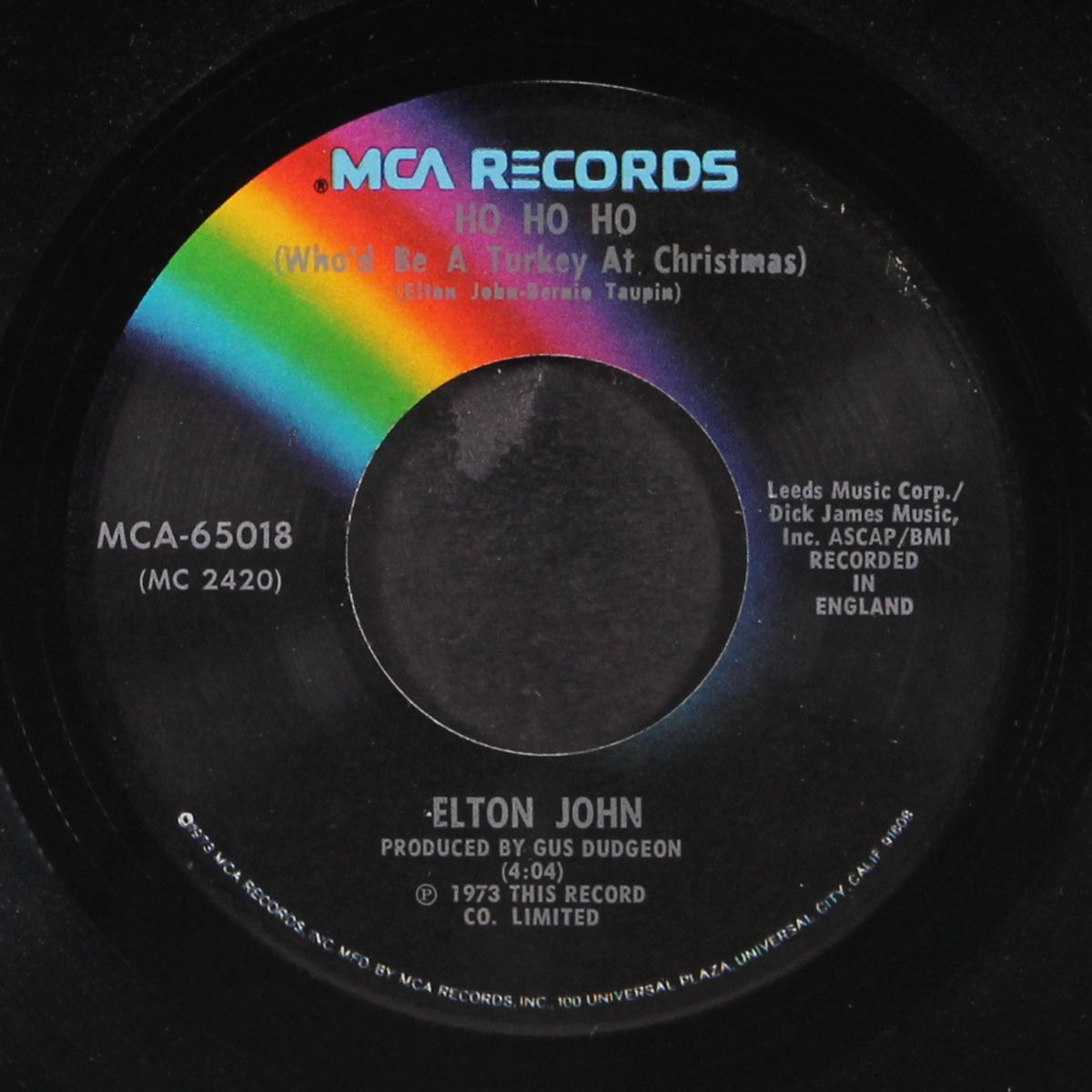 step into christmas / ho ho ho by ELTON JOHN
